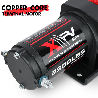 2500lbs Synthetic Winch