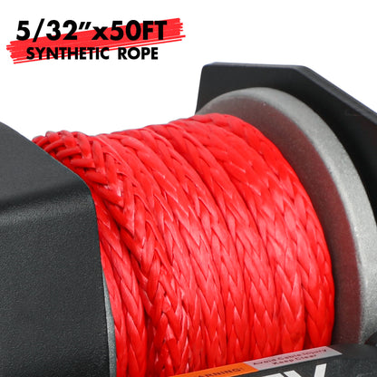 2500lbs Synthetic Winch